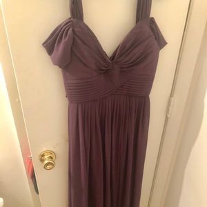 Purple formal ModCloth dress